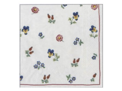 IHR PETITE FLEUR V & B velké ubrousky 33x33 cm