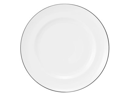 Königlich Tettau Classique Noir Dezertní talíř 22,5 cm