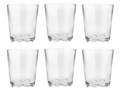 Stelton GLACIER sklenice na vodu sada 6 kusů