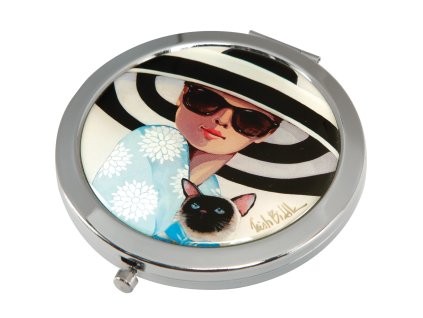 Goebel Trish Biddle Big Hat Moon Kapesní zrcátko
