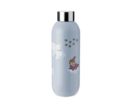 Stelton Keep Cool dětská termo-lahev na vodu MOOMIN modrá