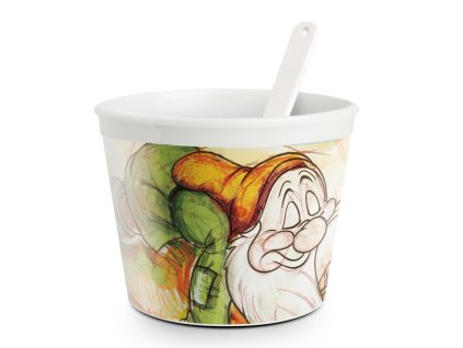 Egan DISNEY THE SEVEN DWARFS Miska na zmrzlinu se lžičkou DŘÍMAL 250 ml