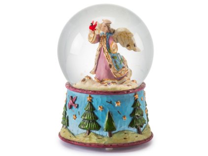 Palais Royal BOULE DEL NEIGE Anděl 20 cm s hracím strojkem