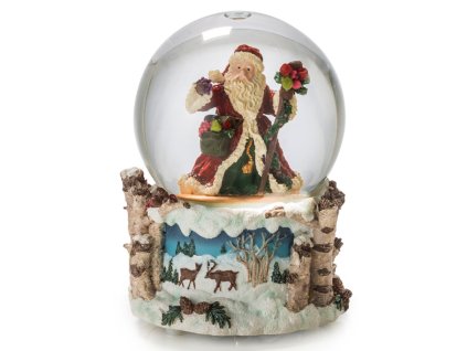 Palais Royal BOULE DEL NEIGE Santa 15 cm s hracím strojkem