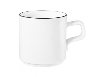 Seltmann Weiden Good Mood Black Line Becher mit Henkel 0,28 l 30