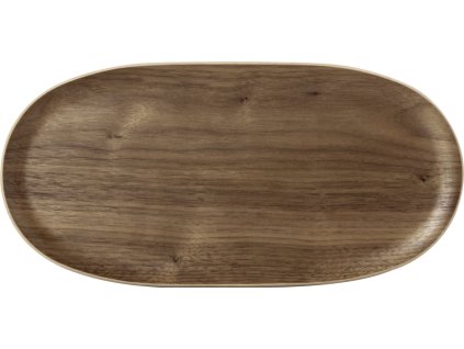 IHR Dřevěný oválný podnos 31 cm