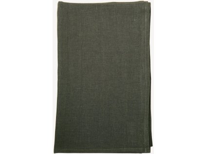 IHR LINEN UNI tmavě zelený běhoun