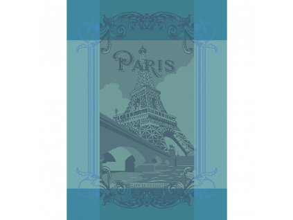 Garnier Thiebaut PARIS SEINE TURQUOISE Utěrka 56 x 77 cm