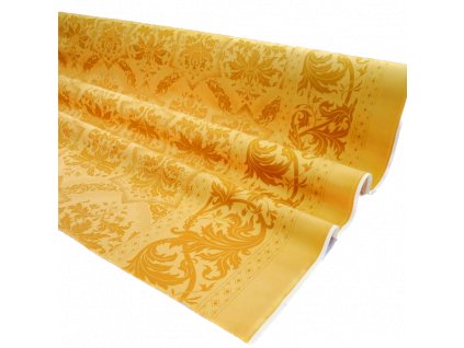 Beauvillé TOPKAPI medově žlutý metrový textil šíře 170 cm