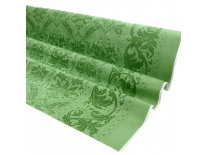 Beauvillé TOPKAPI hráškově zelený metrový textil šíře 170 cm