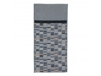 Feiler MANHATTAN osuška 75 x 150 cm steel grey - slate grey