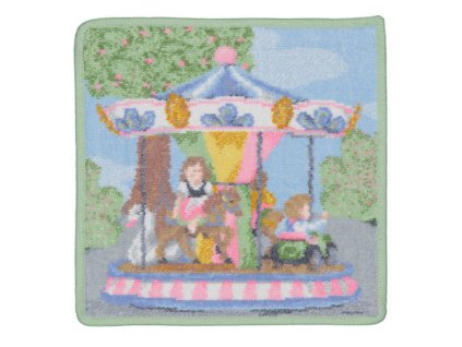 Feiler FUNFAIR ručník na obličej 25 x 25 cm zelený