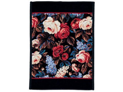 Feiler CORNWALL ručník 37 x 50 cm black - bordeaux