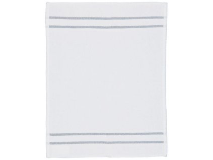 Feiler LA GLAMOUR ručník 37 x 50 cm white - silver