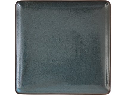 United Tables STON BLUE Dezertní čtvercový talíř 23 cm