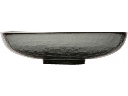 United Tables NIVO GLASS Hluboký talíř 22 cm šedá