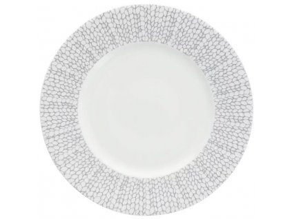 United Tables AMANDA Grau/Grey Dezertní talíř s okrajem 22 cm