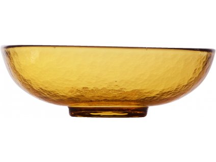 United Tables NIVO GLASS osobní miska 15cm jantarově žlutá