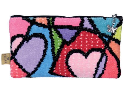 Feiler HEARTBEAT kosmetická taštička M10 20 x 12 cm