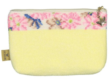 Feiler COSMOS BEIGE kosmetická taštička M8 18 x 11 x 4 cm zitrone