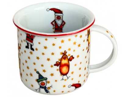 hrnek tina 250 ml santa a jeho pratele porcelan dubi