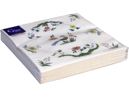 Gien OISEAUX DE PARADIS Ubrousky 33 x 33 cm