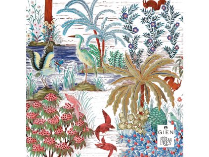 Gien LE JARDIN DU PALAIS Papírové ubrousky