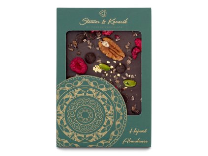 S&K Mandala hojnosti, tabulková hořká čokoláda 80 gr