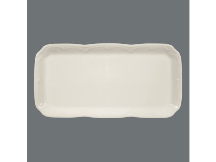 Seltmann Weiden Rubin Cream Uni Obdélníkový podnos 35 cm
