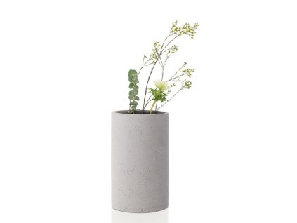 Blomus COLUNA světle šedá váza 20 cm