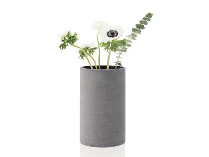 Blomus COLUNA tmavě šedá váza 20 cm