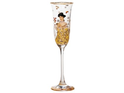 Goebel Klimt Sklenice na sekt Adele Bloch-Bauer