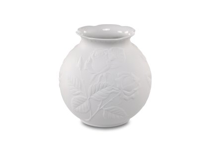 Goebel Rosengarten bílá váza 14 cm