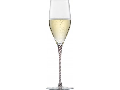 Zwiesel Glas Spirit Aubergine Sklenice na Champagne, 2 kusy