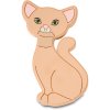 Goebel Kitty Magnet Béžová sedící kočka