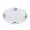 17078 misa salatova ovalna cesky porcelan 23 cm fialky cesky porcelan