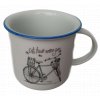 22785 2 cesky porcelan tina cyklo modry plechacek na cappuccino 0 25 ltr