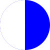 bílá/modrá