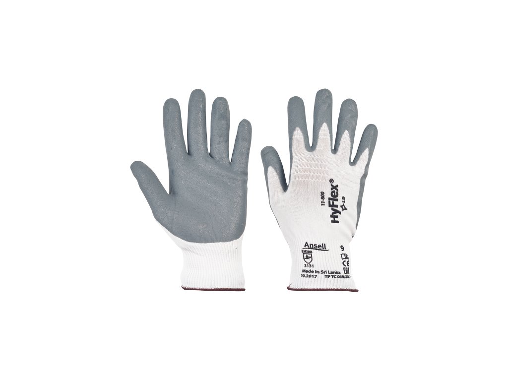 Antistatické rukavice HYFLEX FOAM 11-800