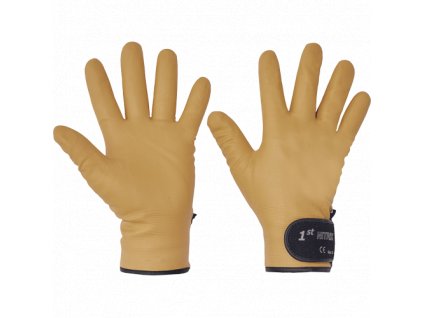 Bezešvé nylonové rukavice 1st NITRIX máčené v elastické nitrilové pěně