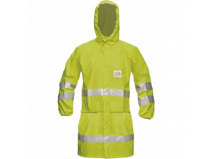 LYME HI-VIS antistatický plášť do deště, reflexní