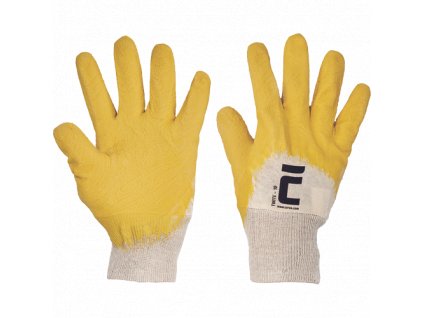 Pracovní rukavice Twite latex na dlani a prstech