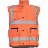 Pánská zateplená full Hi-Vis vesta CORDOBA