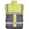 Pánská zateplená HI-VIS vesta HELLIN