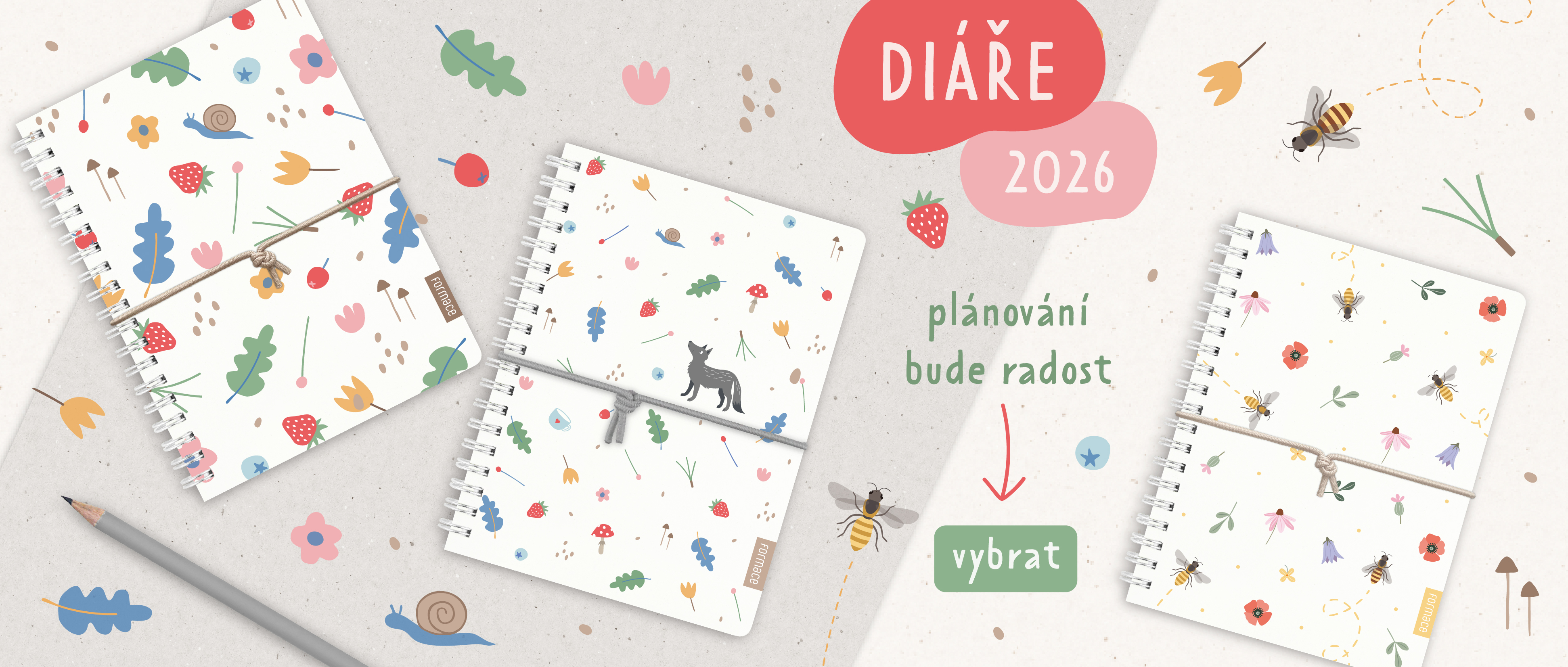 týdenní diáře 2026