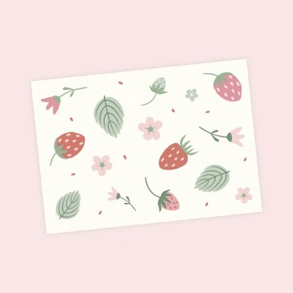 pohlednice jahody