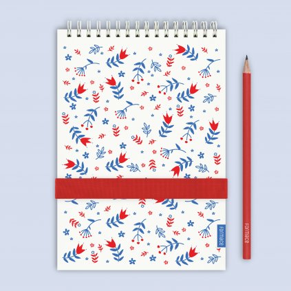 skicak cerveny folklor