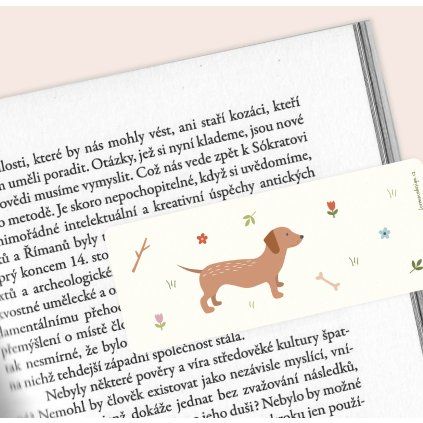zalozka do knizky jezevcik formace