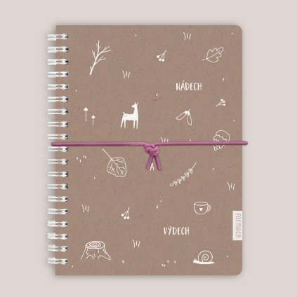 ilustrovany diar les srnka formace