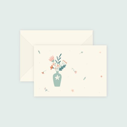 obálka kytky formace